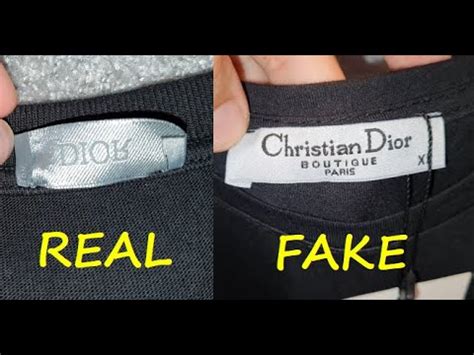 how to tell if dior shirt is real|real vs fake dior shirts.